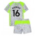Manchester City Rodri Hernandez #16 Tredjedraktsett Barn 2025-26 Korte ermer (+ Korte bukser)
